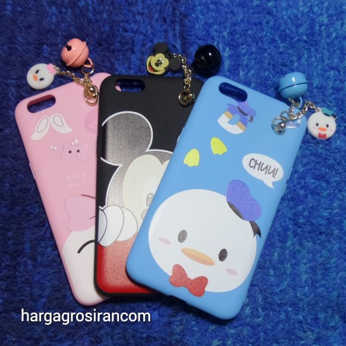 Oppo A71 Motif Disney Silikon Case Cover Free Gantungan Bells - Ver.8