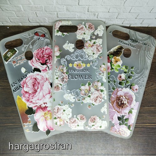 Oppo A7 Sakura Case Motif Bunga Bahan Softshell - Fashion Flower Back Cover