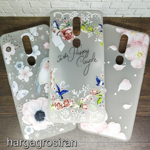 Oppo F11 - Sakura Case Motif Bunga Bahan Softshell - Fashion Flower Back Cover