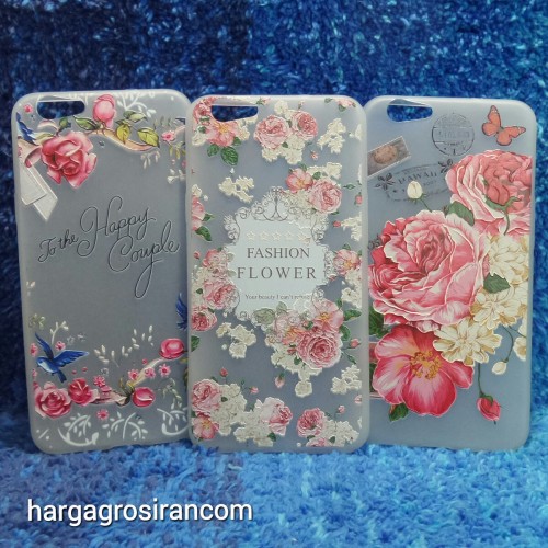 Oppo F1S A59 Sakura Case Motif Bunga Bahan Softshell - Fashion Flower Back Cover