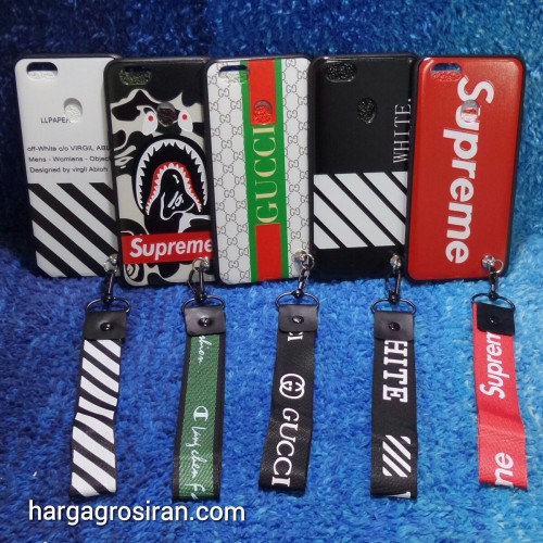 Oppo F5 - Fuze Art Motif Bape Silikon Case Cover Bahan Pinggir karet Ver.5