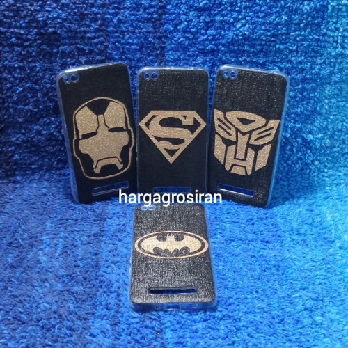 Softshell Motif IronMan Xiaomi Redmi 4A / Silikon Motif Avengers / Back Case