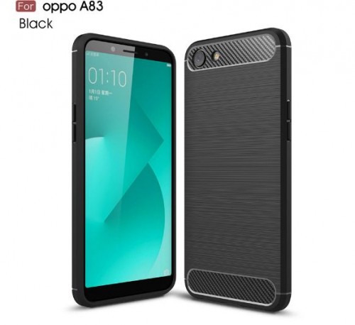 Oppo A83 - Rugged FS / Delkin - Carbon Fibre Case Slim Rugged Armor ShockProof / Rubber