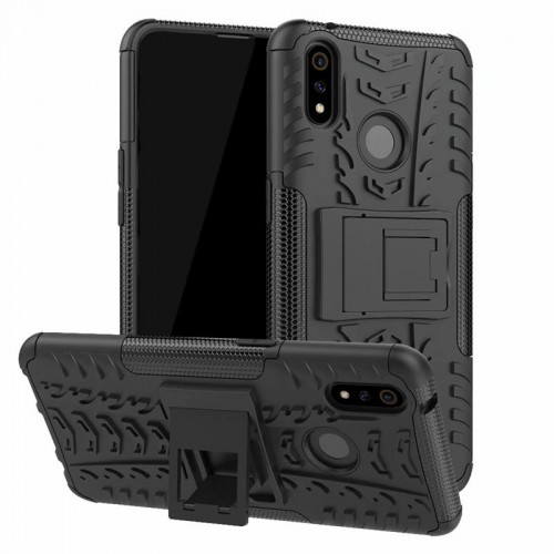 Realme 3 Pro - Rugged Armor Stand / Hybrid / Dazzle Cover / Shockproof