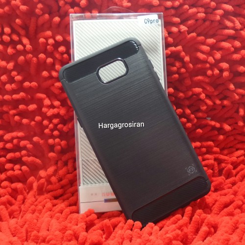 Samsung C9 Pro - Rugged FS / Delkin - Carbon Fibre Case Slim Rugged Armor ShockProof / Rubber