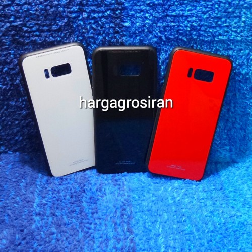 Samsung S8 Plus - Glass Case / Design Bahan Tempered Full Cover / Lebih Elegan dan Simple