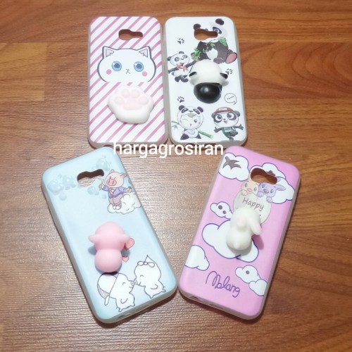 Squishy Case Samsung Galaxy A5 2017 + Boneka Lucu / Silicone / Softshell / Silikon / Cover Motif