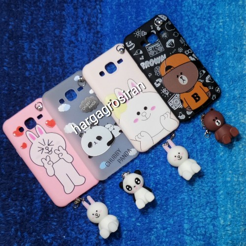 Samsung Galaxy J5 - Soft Case Motif - Boneka Bisa Standing - Back Case - Back Cover