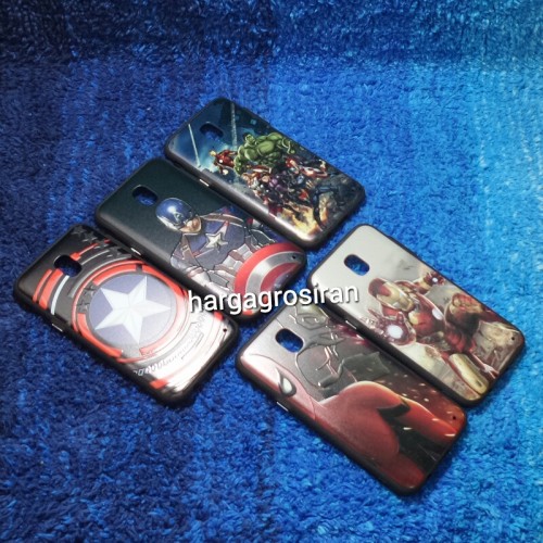 Fuze Art Motif Man Ver.3 Samsung J5 Pro - Case 3D Timbul - Pinggir karet - Silikon - Cover