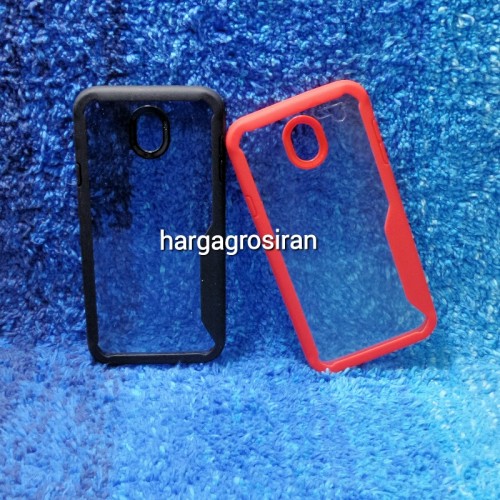 Samsung Galaxy J7 PRO - Fuze Clear - Transparant - Cover / Back Case / Pinggiran Karet