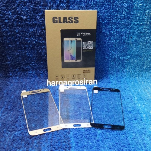 Tempered Glass FS Samsung J7 Pro / Full Screen - Anti Gores Kaca