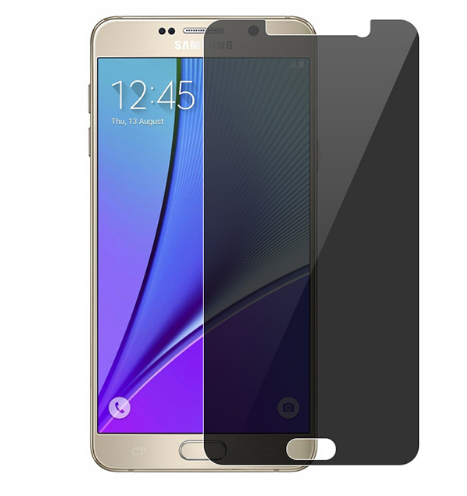 Tempered Glass FS SPY Samsung Galaxy Note 5 / Anti Gores Kaca Private TIDAK ADA GARANSI PECAH