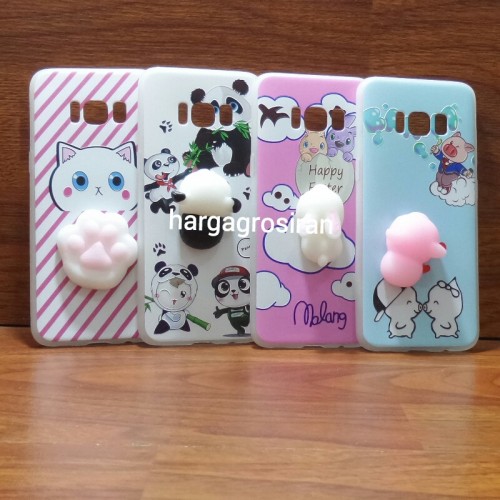 Squishy Case Samsung Galaxy S8 Plus + Boneka Lucu / Silicone / Softshell / Silikon / Cover Motif