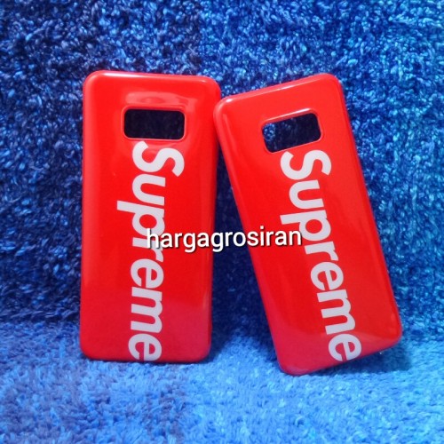 Supreme Casing Custom Case Samsung Galaxy S8 Plus / Cover / Softshell / Softcase Lentur