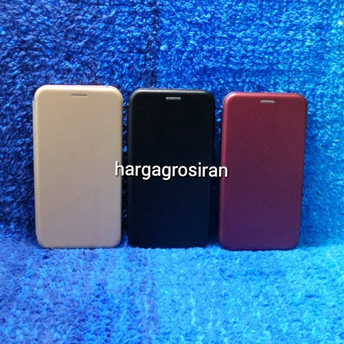 Sarung Kulit Vivo V7 Biasa / Flip / Leather Case