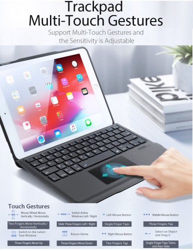 SKB-013 Case Keyboard IPad Pro 11 inch 2018 2020 2021 Ipad Air 4 10.9 Sarung Original DUX DUCIS Bluetooth Wireless Keyboard Protective Shell Pen