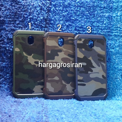 Slim Army Samsung Galaxy J7 Pro - Back Case / Cover Armor / Loleng TNI / Abri / Brimob / Tentara