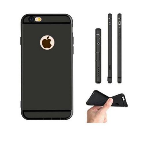 Softshell Garis Iphone 7G / Slim Sillicone Casing Black
