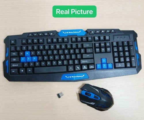 SOHA KYB-007 Keyboard Plus Mouse Professional gaming wireless combo HK8100 SINGLE NANO RECEIVER 2.4G