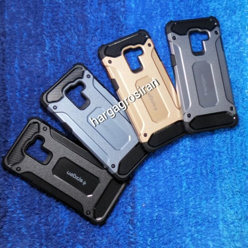 Spigen Tech Samsung Galaxy A8 2018 / Tough Armor Metal Series / Rugged Ta Tech