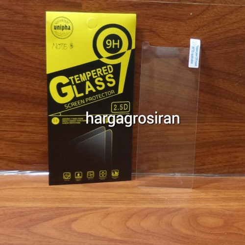 Tempered Glass Std Samsung Galaxy HP Note 8 / Anti Gores Kaca - Tidak Ada Garansi Pecah