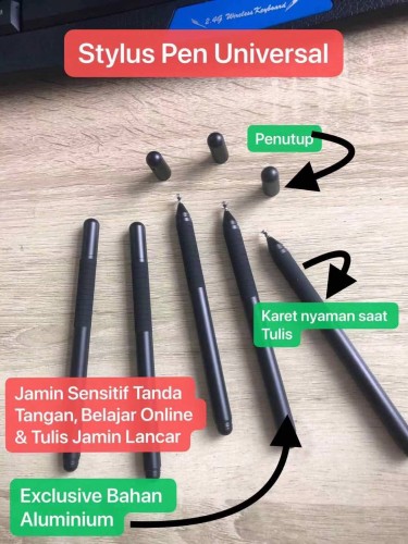 STY-019 SOHA Stylus Pen Universal Sensitif, Ringan Ujungnya Tebal Dukung Semua Smartphone Android Tablet Ipad IOS Samsung TERMURAH