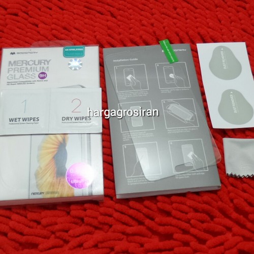 T/G Mercury Samsung Galaxy Note 3 / Tempered Glass Anti Gores Kaca / Super Glass Sceen Protector