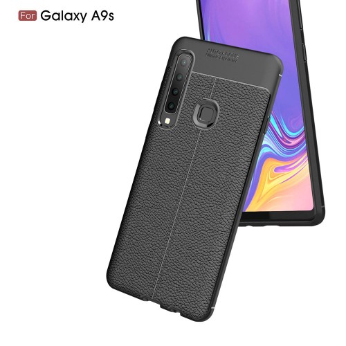 Samsung A9 2018 -  Case Kulit Auto Focus - Softshell / Silikon / Cover / Softcase