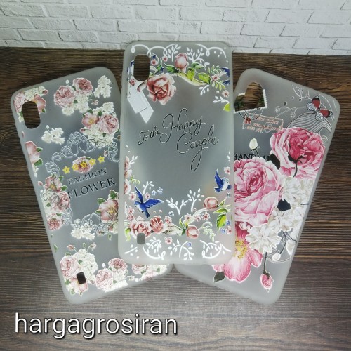 Samsung Galaxy A10 - Sakura Case Motif Bunga Bahan Softshell - Fashion Flower Back Cover