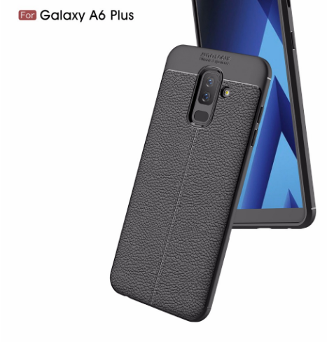 Samsung Galaxy A6 Plus / J8 2018 - Case Kulit Auto Focus - Softshell / Silikon / Cover / Softcase