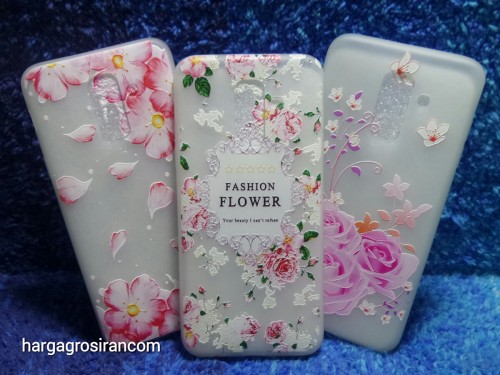 Samsung Galaxy A6 Plus 2018 Sakura Case Motif Bunga Bahan Softshell - Fashion Flower Back Cover