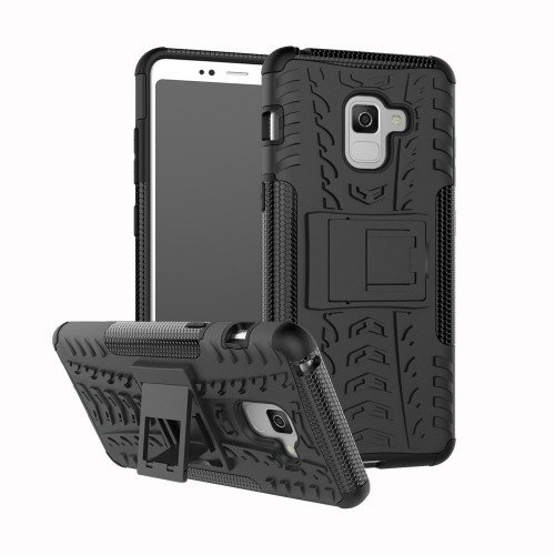 Samsung Galaxy A8 Plus 2018 - Rugged Armor Stand / Hybrid / Dazzle Cover / Shockproof