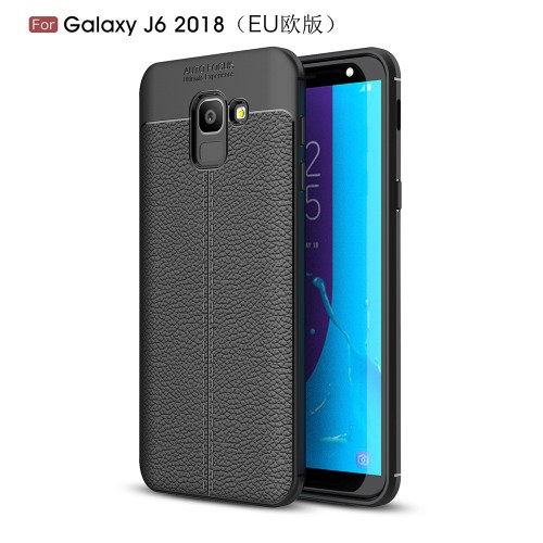 Samsung Galaxy J6 2018 - Case Kulit Auto Focus - Softshell / Silikon / Cover / Softcase