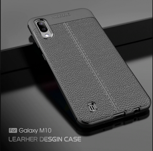 Samsung Galaxy M10 - Case Kulit Auto Focus - Softshell / Silikon / Cover / Softcase