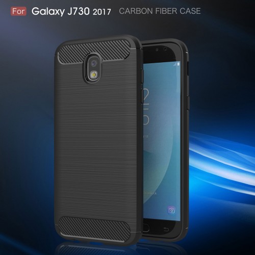 Samsung Galxy J7Pro - Rugged FS / Delkin - Carbon Fibre Case Slim Rugged Armor ShockProof / Rubber