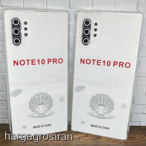 Samsung Note 10 Pro / Note 10+ Silikon TPU HD Clear Transparan Back Case Softshell Bening Back Cover