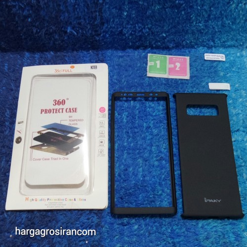 Samsung Note 8 - Case Ipaky Std 360 Full Protective / Hardcase Full Case - Pelindung Body