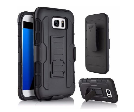 Future Armor Samsung S7 Flat Kick Stand / Defender Belt Clip Model OtterBox Cover Out Door - STGRS