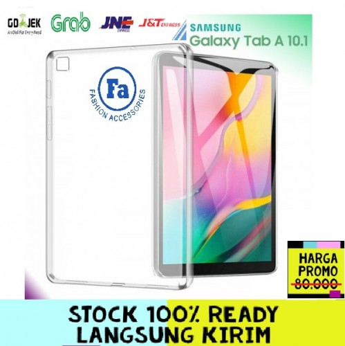 SBT-001 Samsung Tab A 10 Inch 2019 / T515 - Silikon Clear TPU Cover Shock Absorption Bening Tablet STRDY