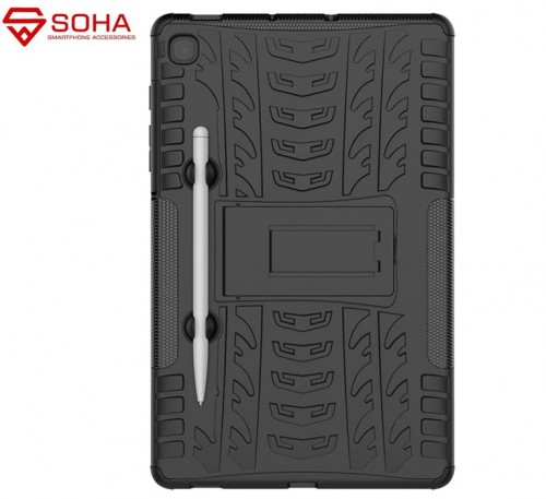 Samsung Tab S6 Lite 2020 10.5 Inch P610 P615 - Rugged Armor Stand / Hybrid / Dazzle Cover / Anti Shockproof / Tahan Banting Buat Lapangan