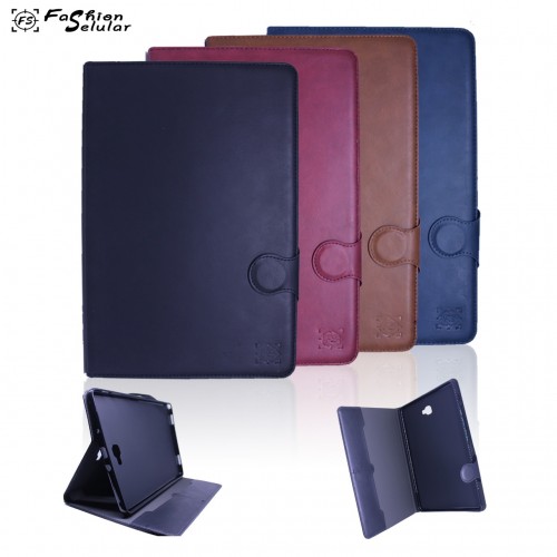 Ipad 9.7 2017 / 2018 Sarung Tablet Kulit FS Leather Case Blue Moon Pinggiran Jahitan Cover