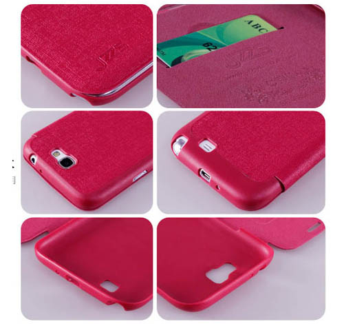 Sarung Jzzs Leather Case Samsung Note 2