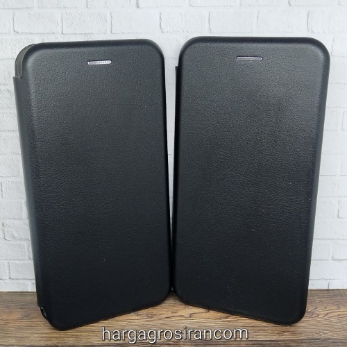 Sarung Kulit Samsung Galaxy A7 2018 / Flip / Leather Case