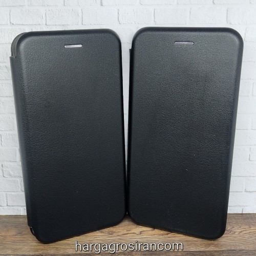 Sarung Kulit Samsung Galaxy A7 2018 / Flip / Leather Case