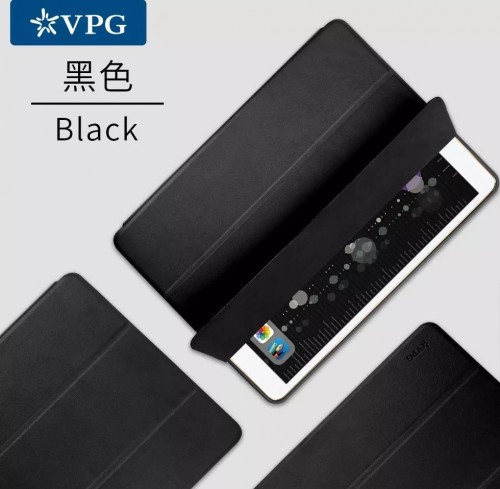 IPad Pro 11 VPG Leather Stand Folio Flip Cover Standing Case Cover With Stylus Holder Tempat Pencil