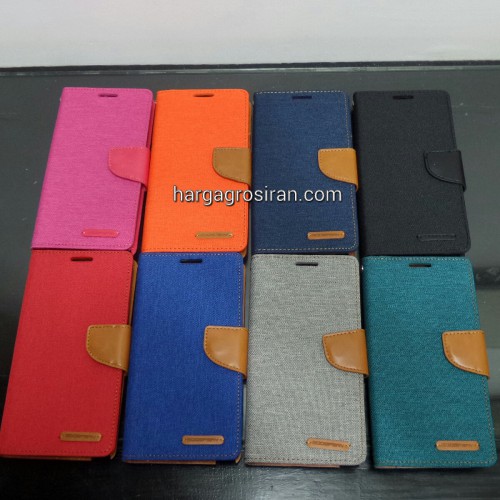 Sarung / Case / Cover Mercury Canvas Diary Samsung Galaxy Note 5