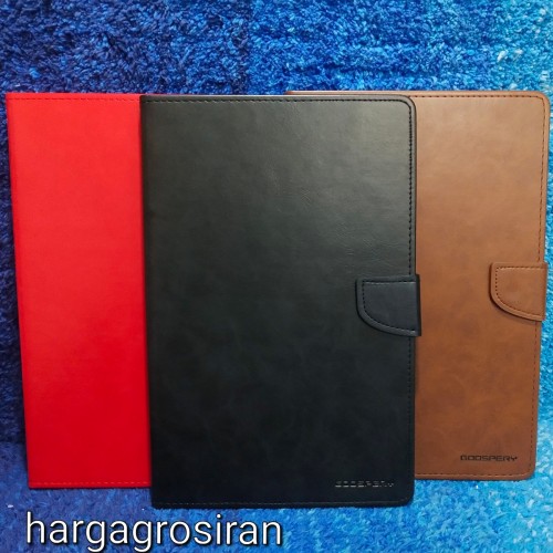 Sarung Mercury Kulit Samsung Tab S 5e / T725 / Blue Moon Flip / Leather Case / Dompet - STRPT