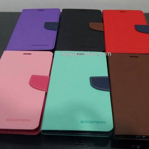 Sarung Mercury Samsung Tab 3 - 7 inch - P3200 / T211 - Fancy Diary Tablet