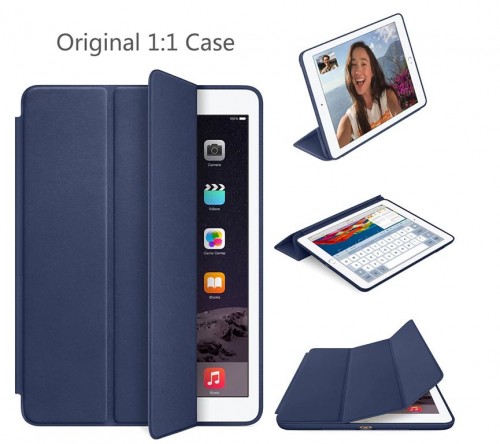 SCI-001 Ipad 9.7 Inch 2017 / 2018 Leather Case Sarung Model Original Smart Cover