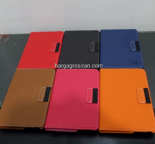 Sarung Rotary FS Ipad Mini 1 / Mini 2 / Mini 3 / Bisa Muter 360 derajat Bahan Jeans Jahitan